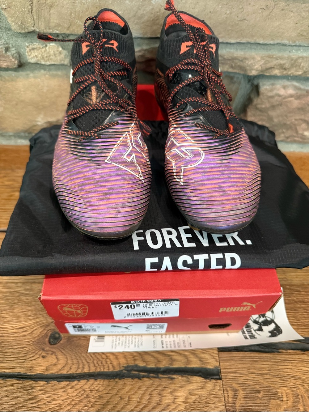 Puma Future 8 Ultimate FG Cleats - Size 7